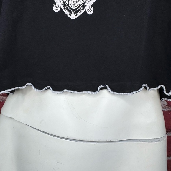 Affliction Women’s Graphic Baby Tee -Size: XL -NWOT - Picture 9 of 11